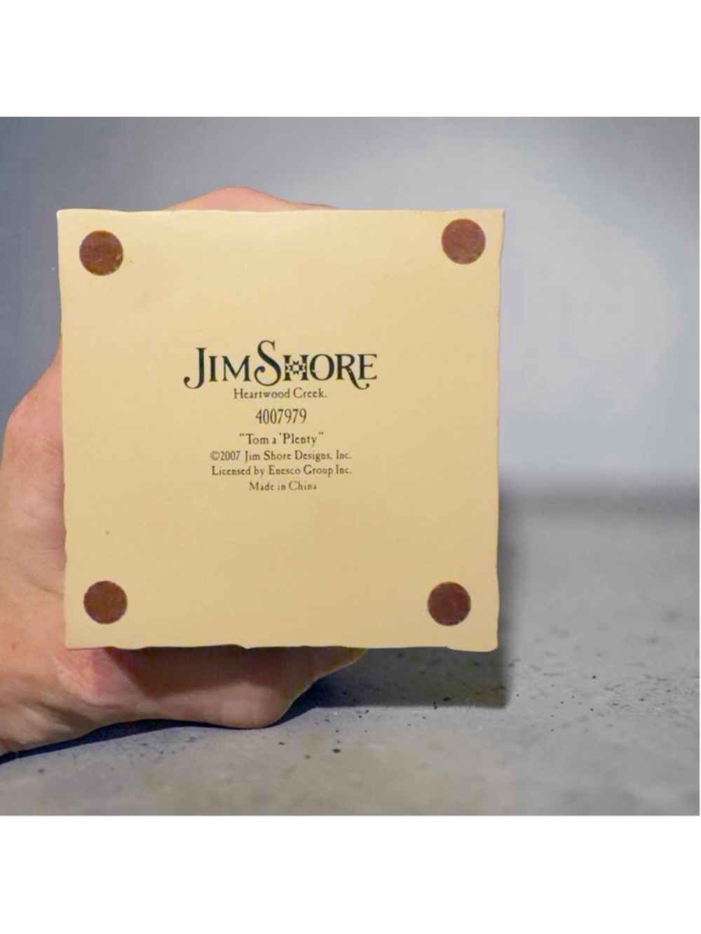 Jim Shore Tom A’ Plenty Turkey 4007979 Heartwood Creek 2007 Retired - Picture 6 of 6